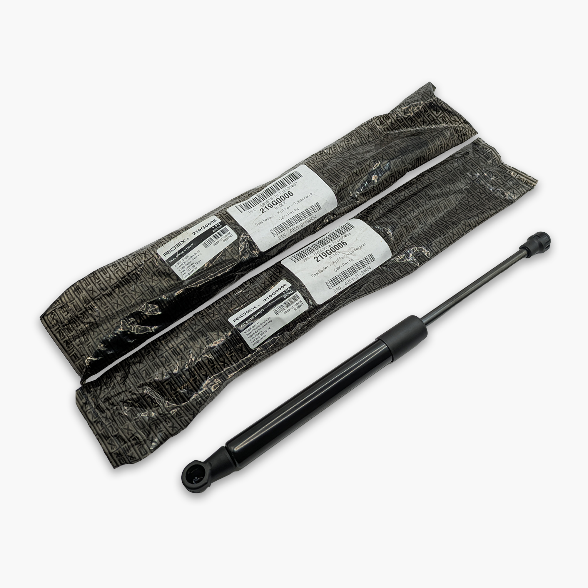 SMART FORTWO 1999-2006 COUPE NEW BOOT STRUTS SUPPLIED & FITTED